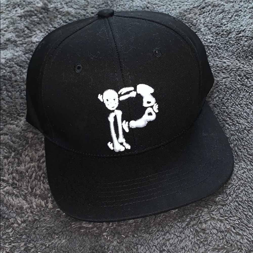 Primitive Monkey Skeleton Snap-Back